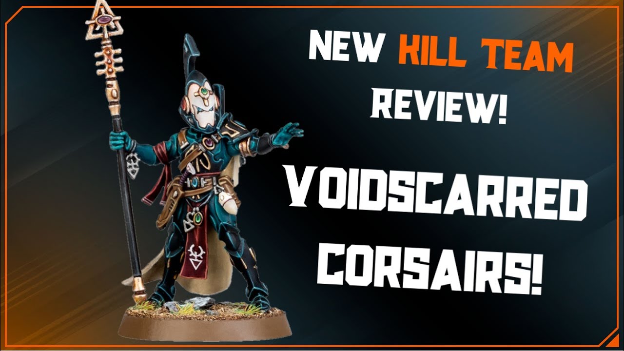 НОВЫЙ ОБЗОР Voidscarred Corsairs Kill Team!
