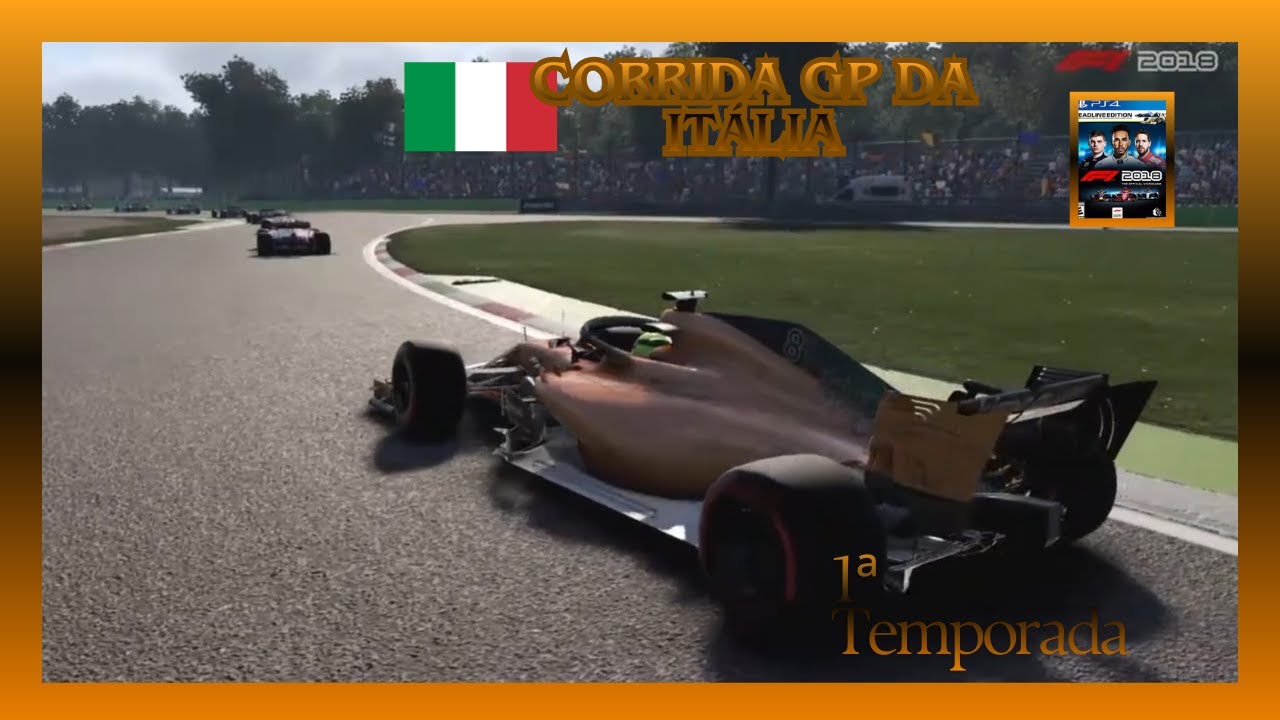 KLEBER SENNA (F1 2018) T1 - McLaren 🇮🇹 GP14 🇮🇹 Itália
