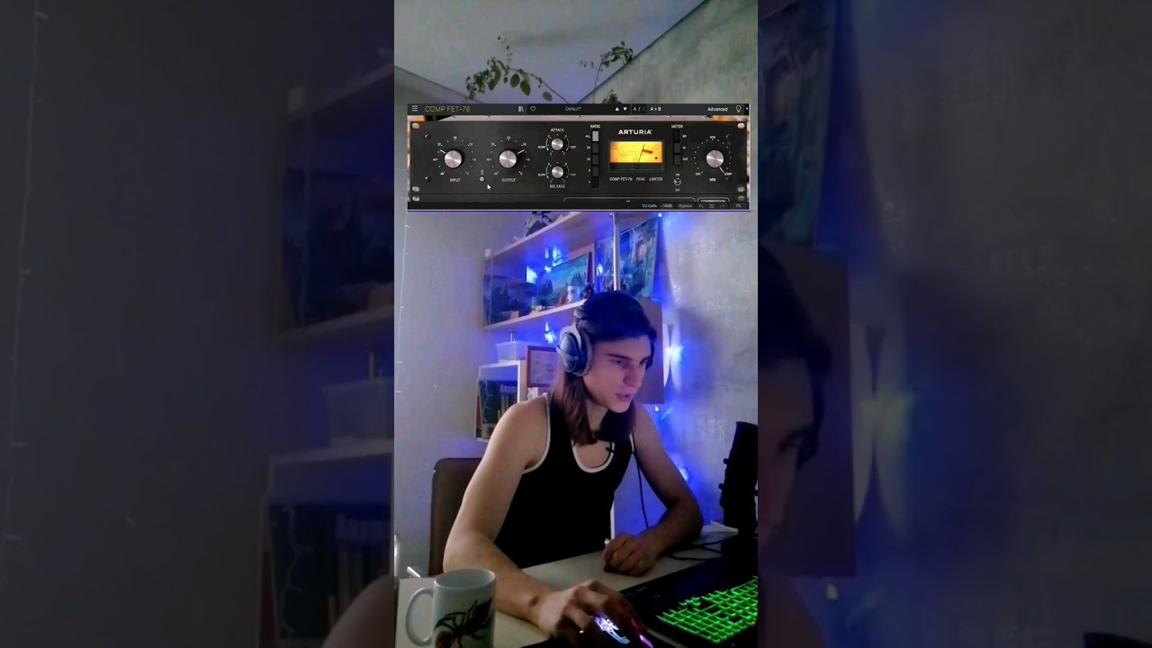 Обзор vst компрессора COMP FET-76 от Arturia
