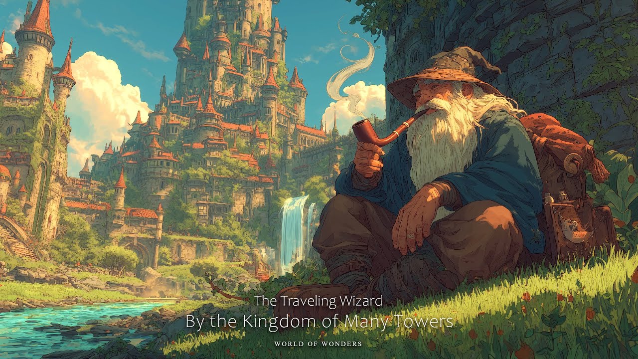 Gentle Fantasy Medieval Music Playlist for Relaxation | The Traveling Wizard