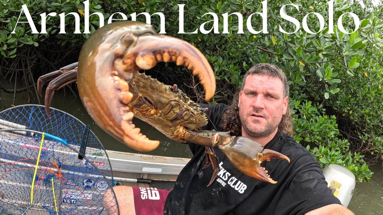 Solo Mission - The BEST Mud Crabbing and Fishing! Arnhem Land