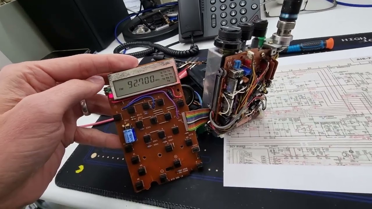 Vintage Sony Airband Repair Air-7