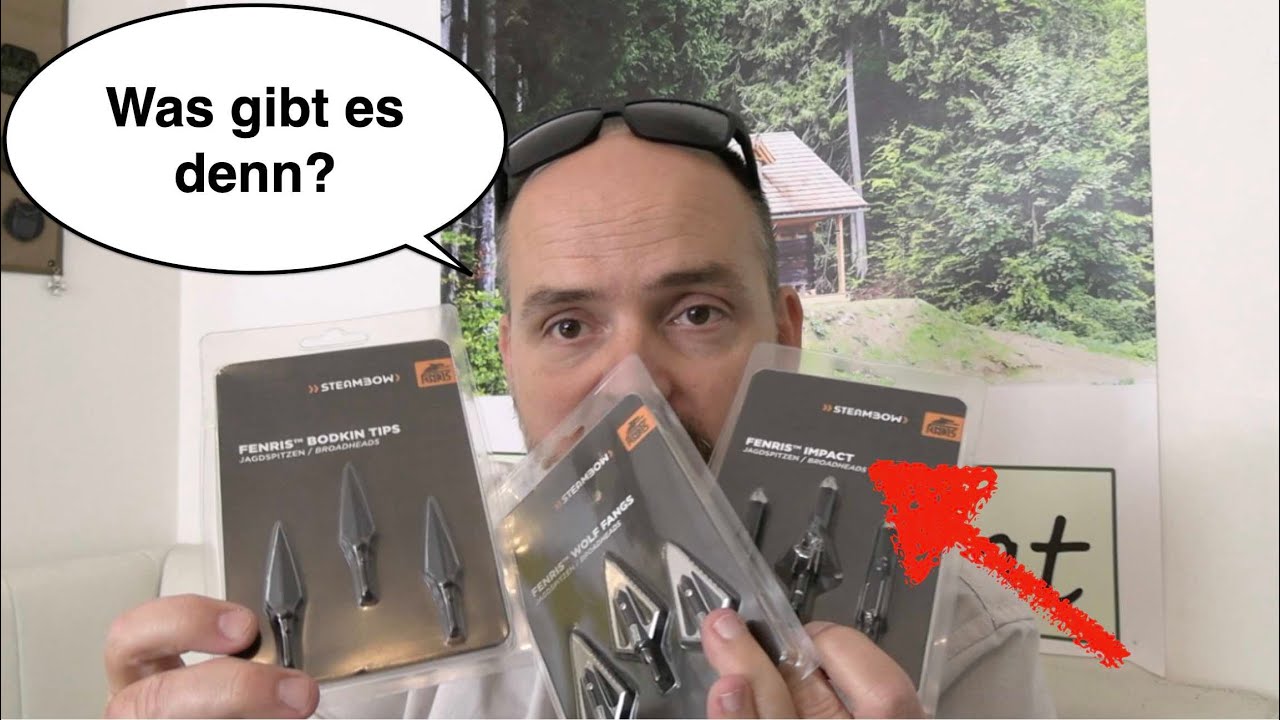 Jagdspitzen, Broadhead und Bodkins f&uuml;r Bogen und Armbrust