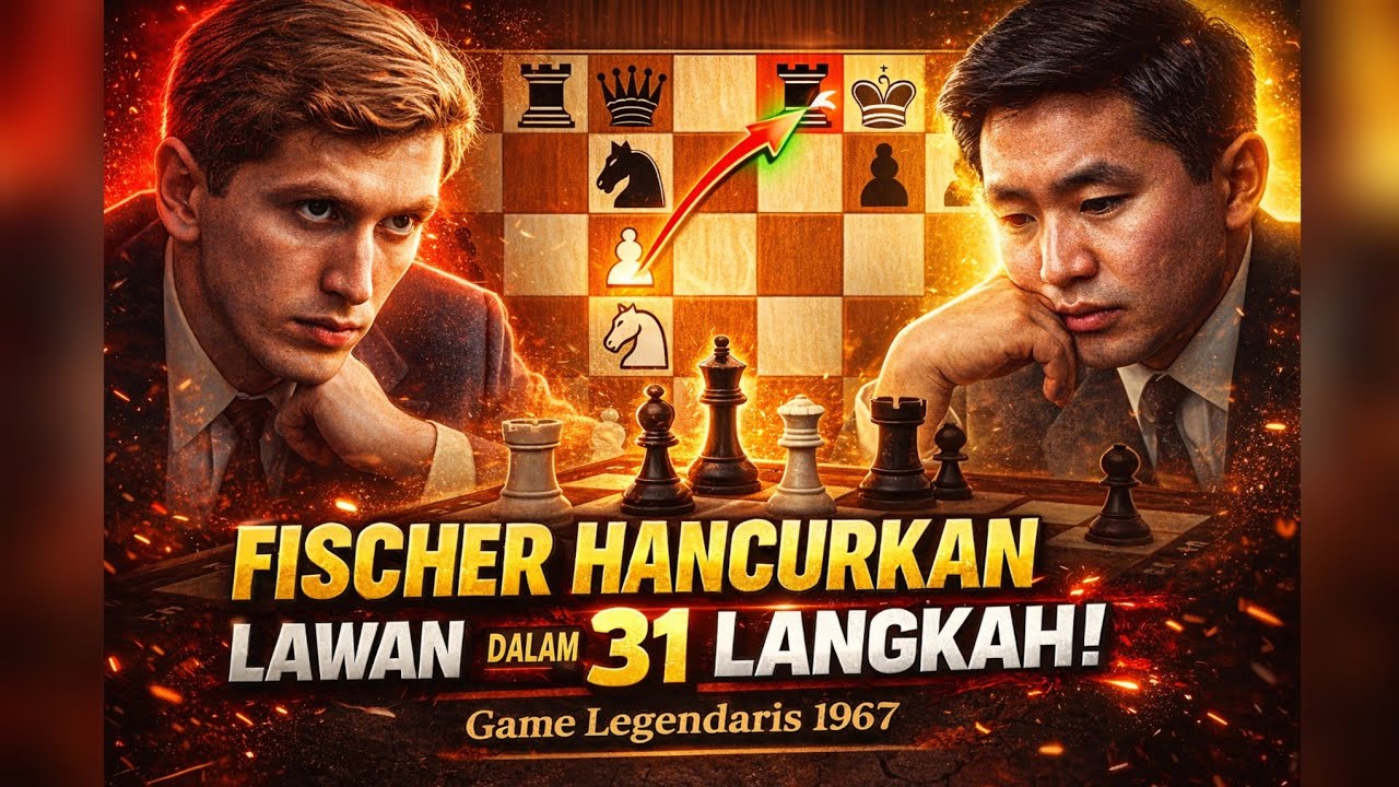 Bobby Fischer vs Myagmarsuren (1967) – Full Chess Game Replay