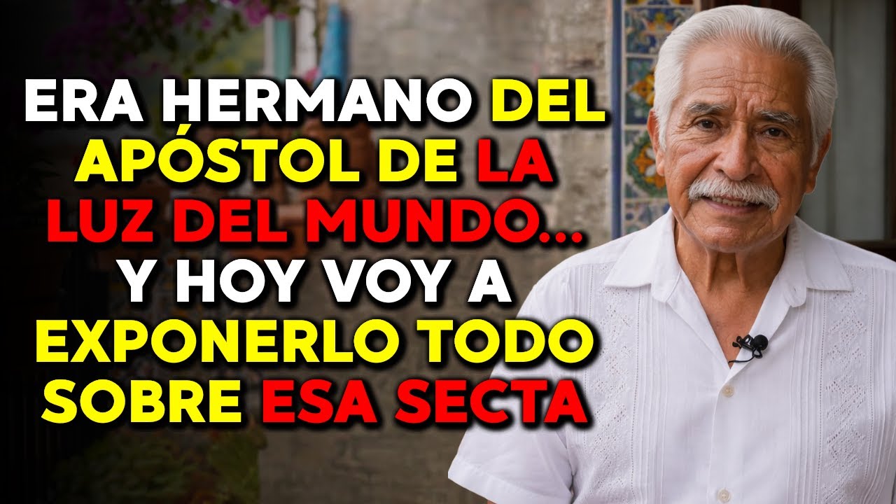 HISTORIA REAL: Era hermano del apóstol de LLDM… y hoy voy a exponerlo todo sobre esa secta