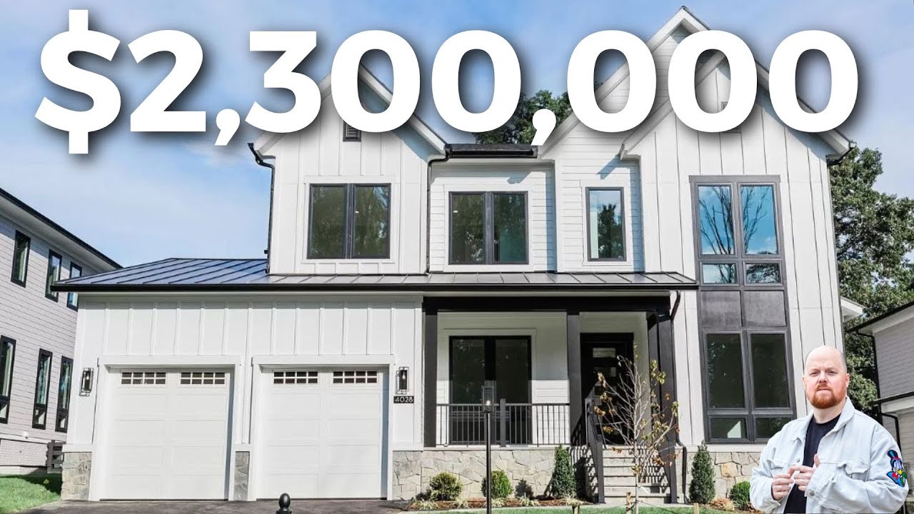 Fairfax Virginia Model Home Tour | $2,300,000 | New Construction Annandale Virginia