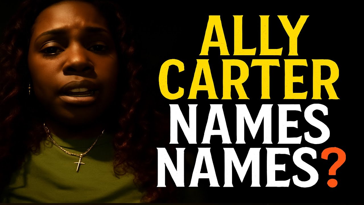 Ally Carter Just Named Names: Steven Spencer, MK Ultra, and the Black Panthers