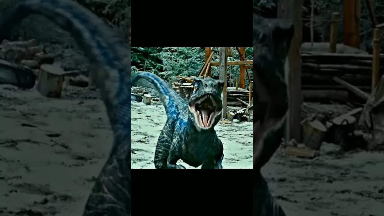 Blue meets Owen 2018 vs 2022 fallen Kingdom vs Dominion #jurassicworld