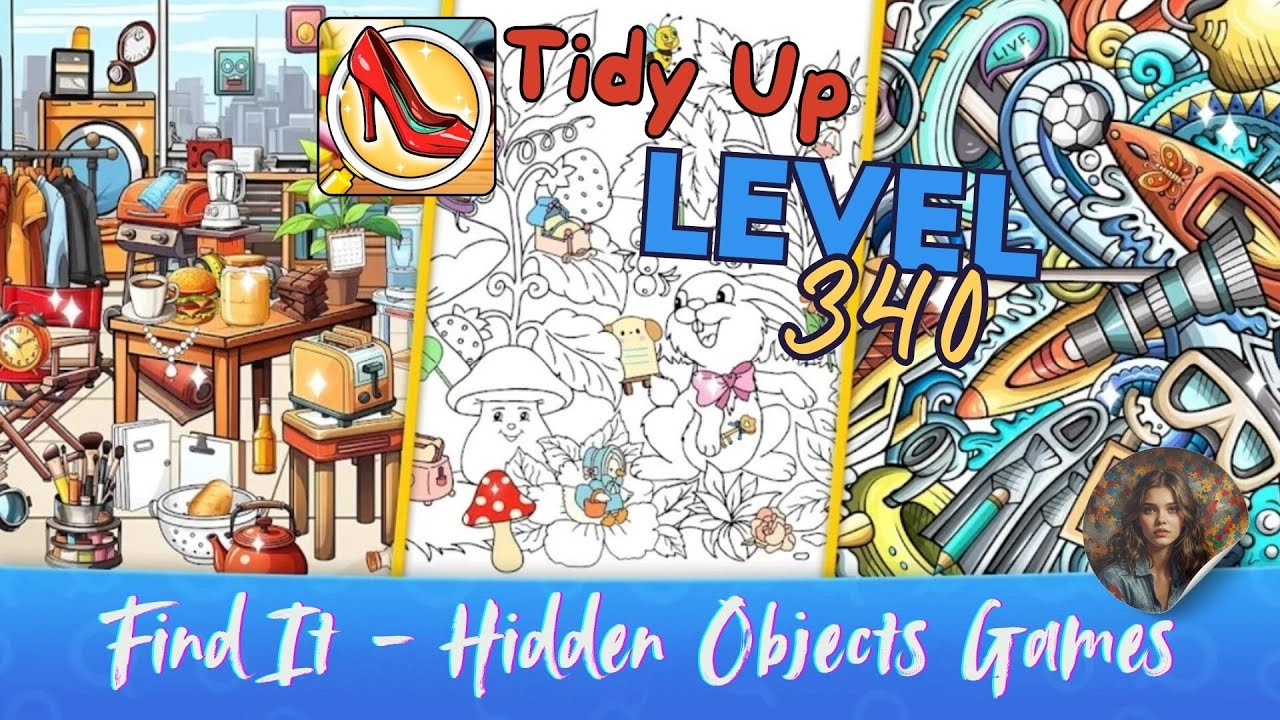 Find It - Hidden Objects Games - Tidy Up Level 340
