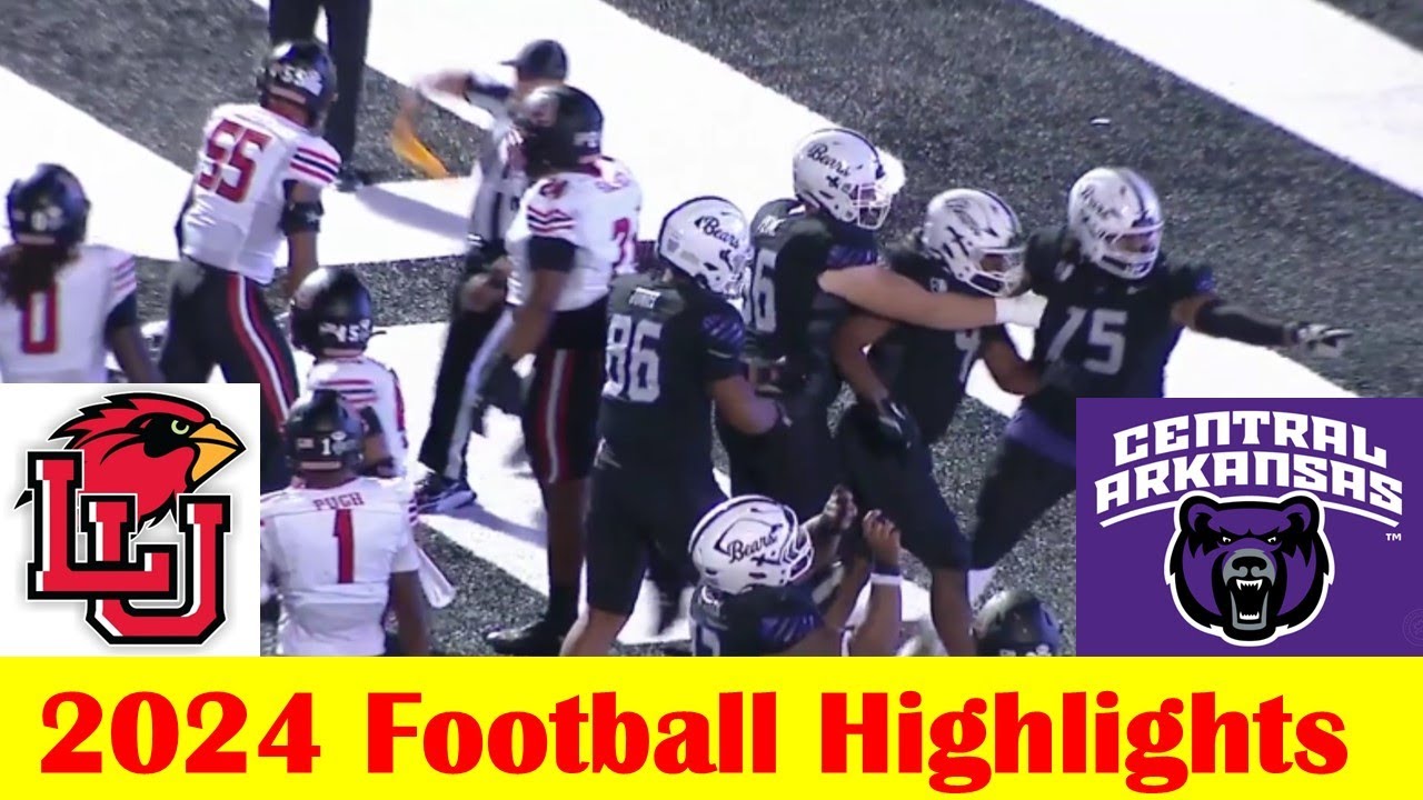 Lamar vs Central Arkansas Football Game Highlights 9 28 2024