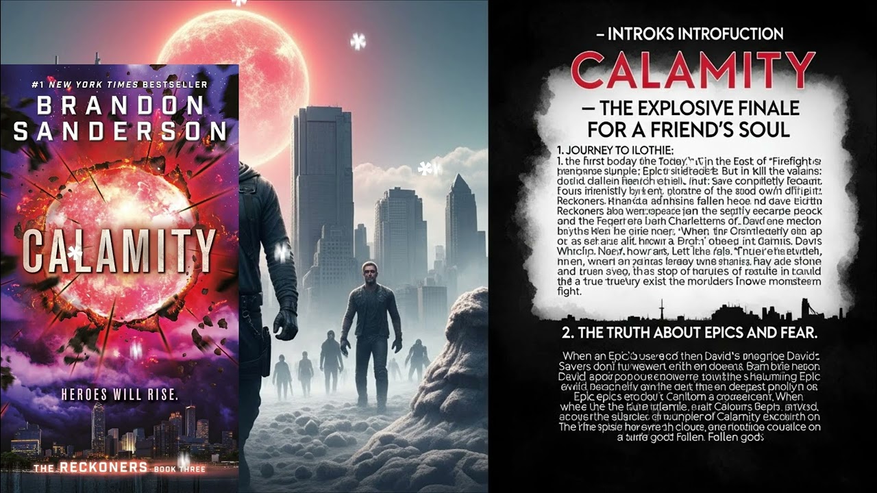 REVIEW CALAMITY – THE EXPLOSIVE FINALE OF FALLEN GODS  – BRANDON SANDERSON