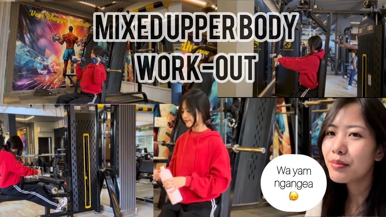UPPER BODY WORK -OUT #Day1 of 2026#makoktagi amuk hwre🔥