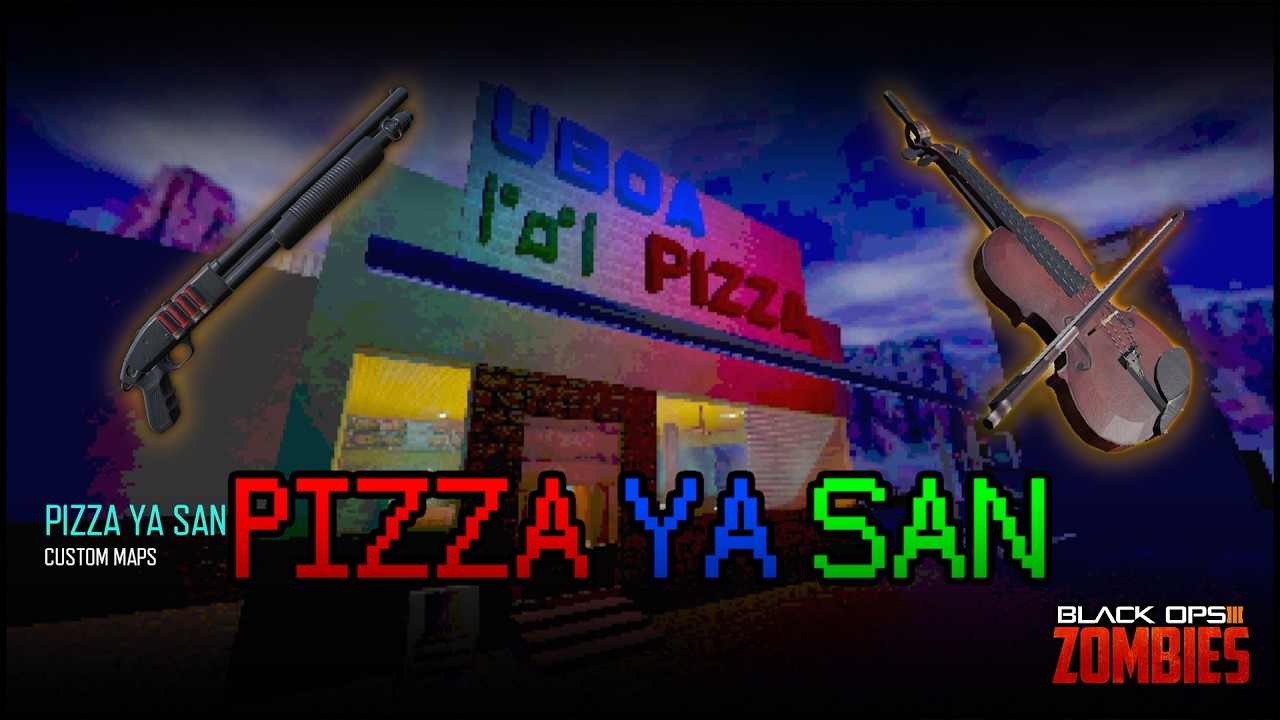 PIZZA YA SAN by Vuflub Black Ops 3 Zombies
