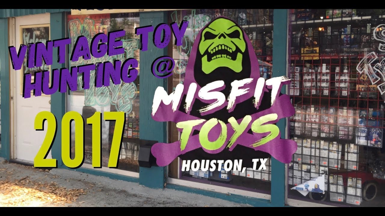 Vintage Toy Hunting @ Misfit Toys Houston TX 2017