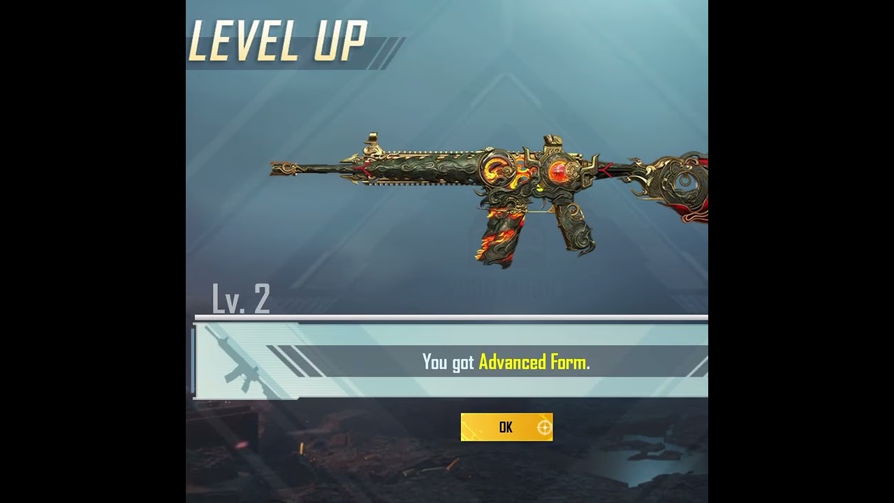 Upgrading new M4 fire PUBG mobile #pubgmobile #bgmishorts #pubgshorts 