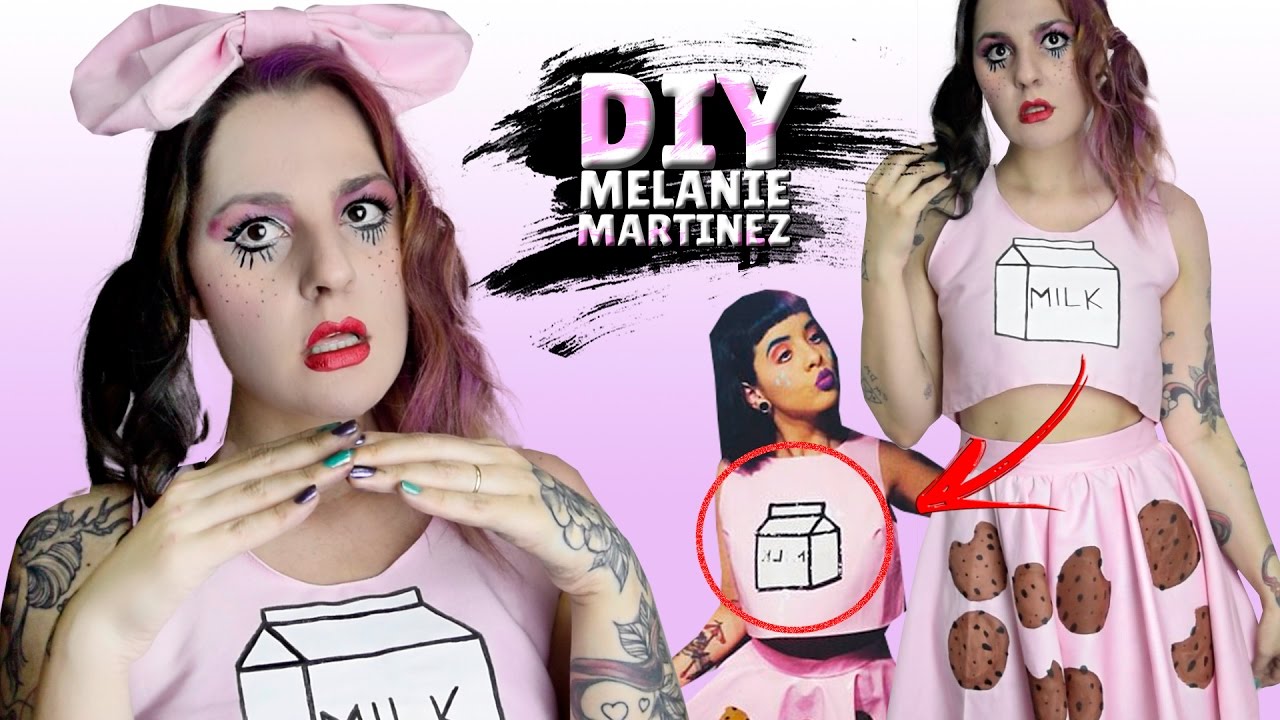 DIY MELANIE MARTINEZ roupa COMPLETA + MAKE para o Lollapalooza
