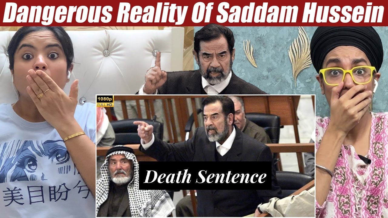 UNCUT: Saddam Hussain's Live Reaction to His Death Sentence. | Indian Reaction