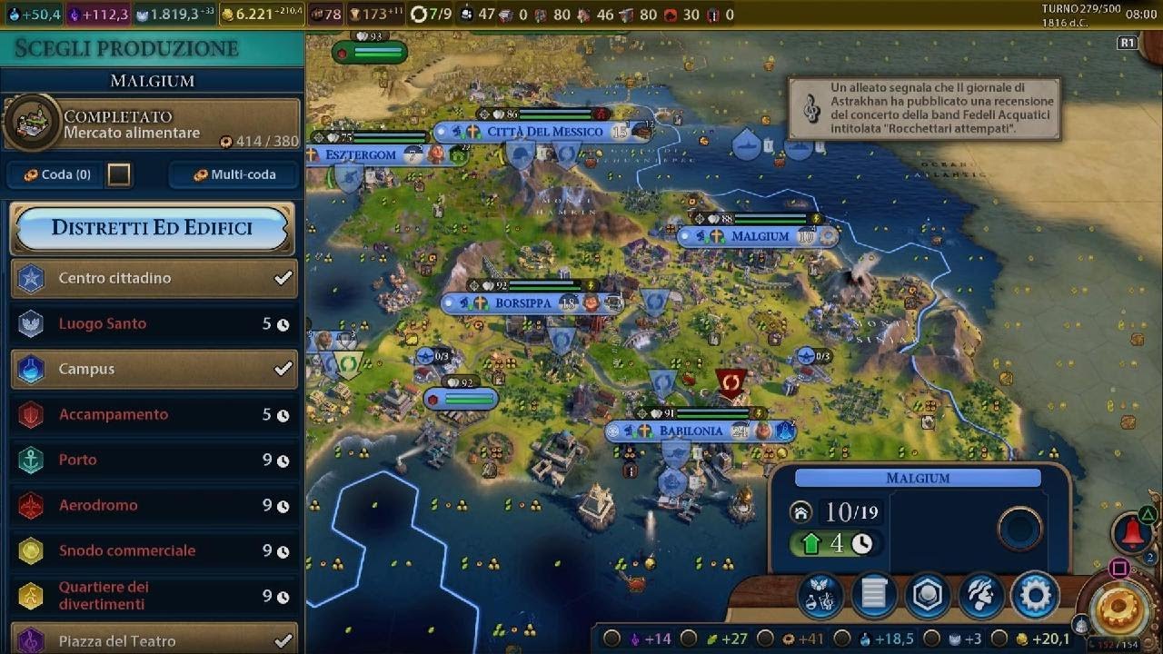 Sid Meier's Civilization VI Modalità Divinità (Parte 3)