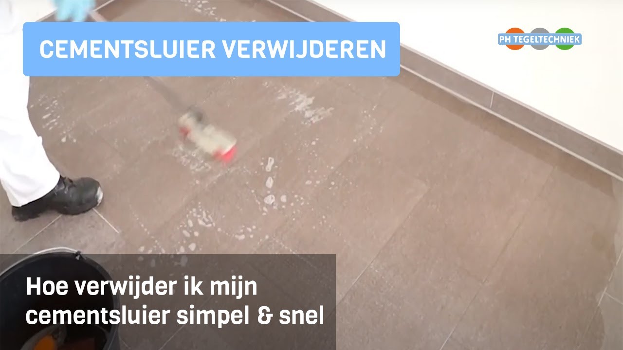 Cementsluier verwijderen - Hoe doe je dat? Snel en Eenvoudig