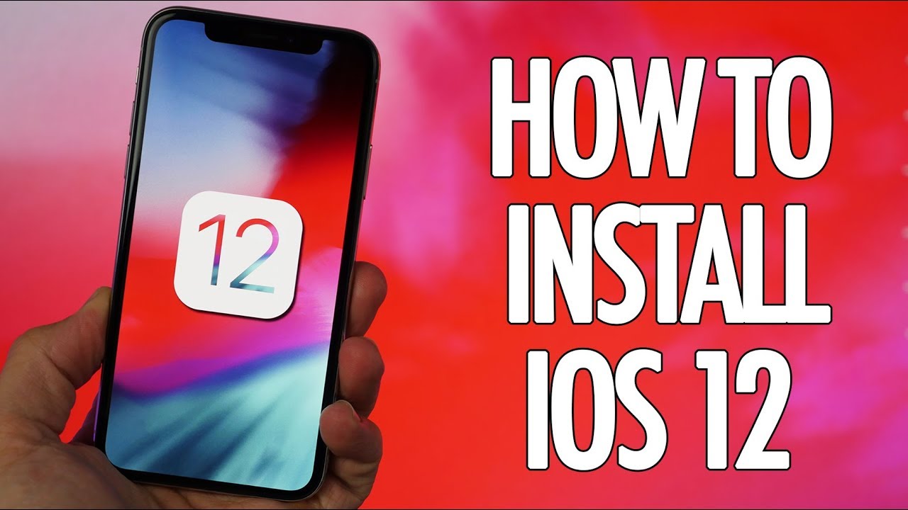 How to Install iOS 12 for FREE Right Now! No Developer Account!