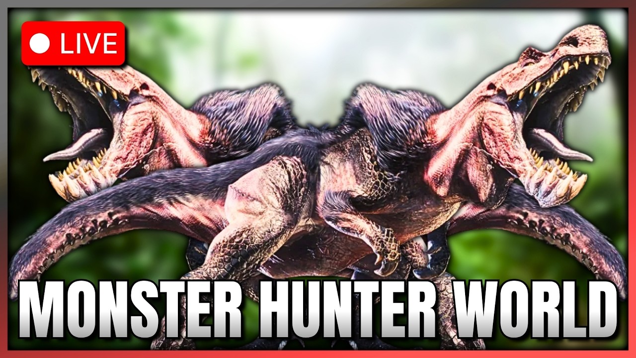 🔴 LIVE - Monster Hunter World - Adventure RPG - Part 1 #shorts