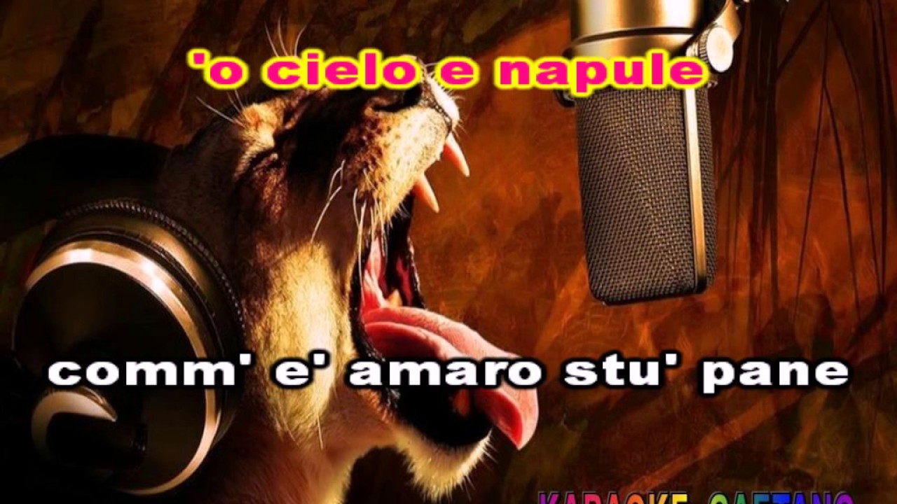 Massimo Ranieri Lacrime napulitane Karaoke