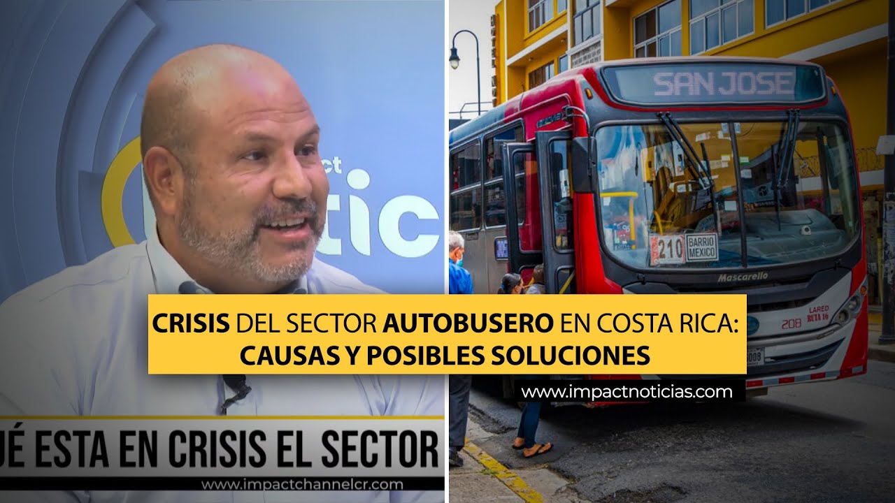 Crisis del sector autobusero en Costa Rica: causas y posibles soluciones