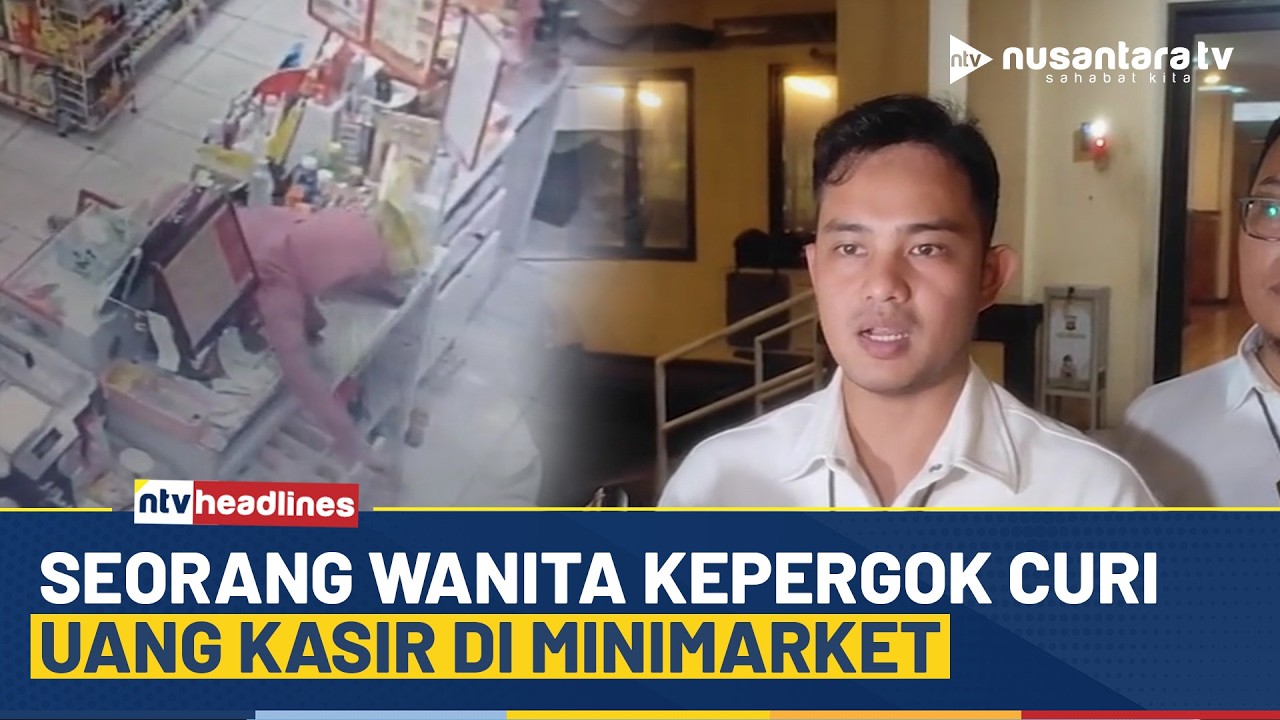Nekat Demi Lebaran! Wanita 22 Tahun Curi Uang Kasir Minimarket di Tambora | NTV HEADLINES