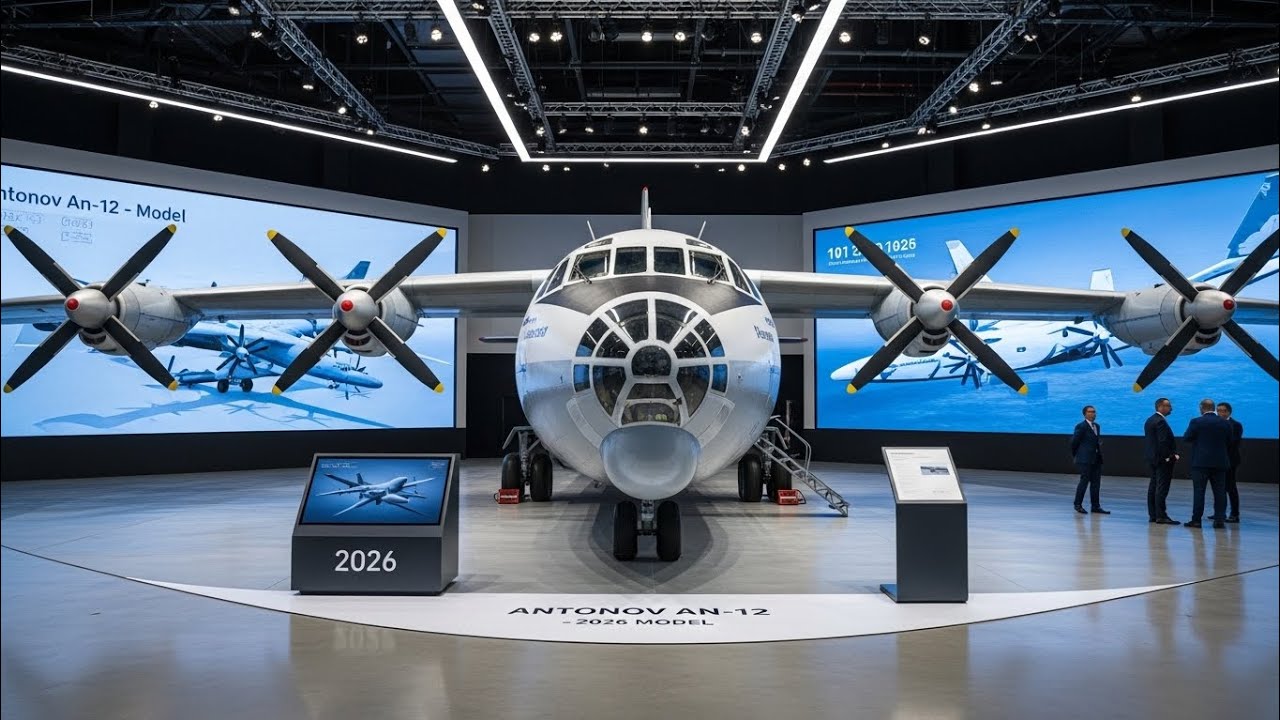 Антонов Ан-12 2026 — легендарный транспортный самолёт в современной эксплуатации