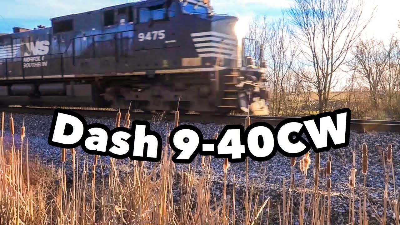 Norfolk Southern Dash 9-40CW Leads Eastbound