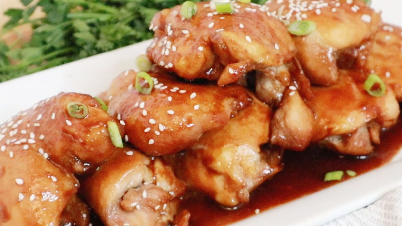 Honey Soy Chicken Thighs