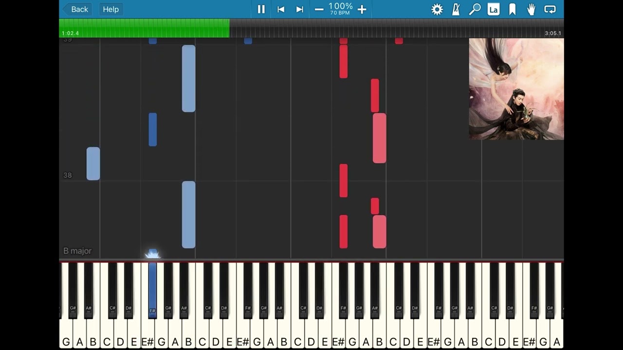苍兰诀 ~ 诀爱 (Farewell Love) by Faye Chan Piano Cover & Tutorial
