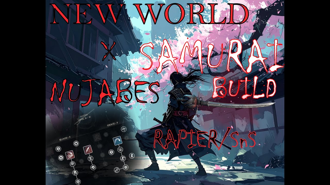 New World Aeternum Rapier/SnS SAMURAI ONESHOT BLEED BUILD Montage