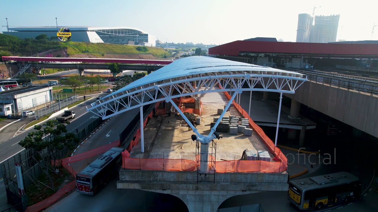 OBRAS NOVO TERMINAL ITAQUERA TEM RETORNO APÓS A SUA PARALISAÇÃO VEJA COMO SEGUE O TRABALHO