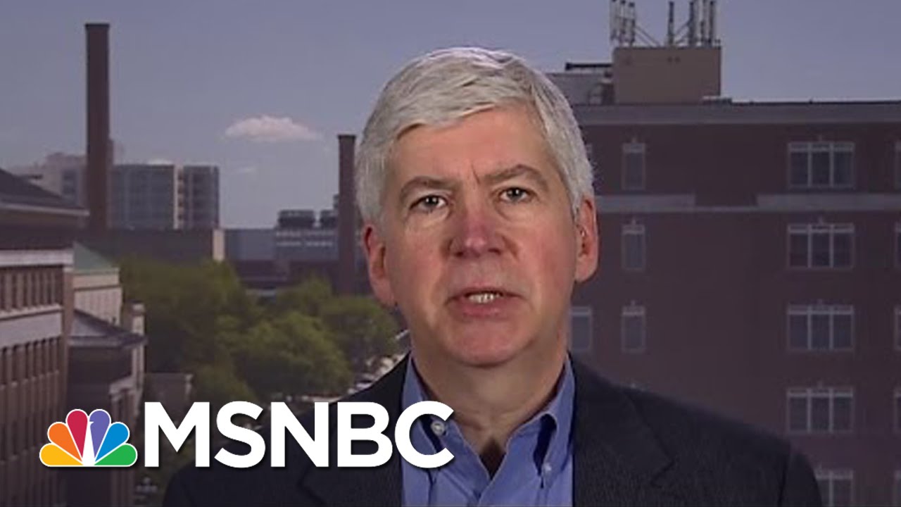 Michigan Governor Rick Snyder: Why I Haven&rsquo;t Stepped Down | Morning Joe | MSNBC