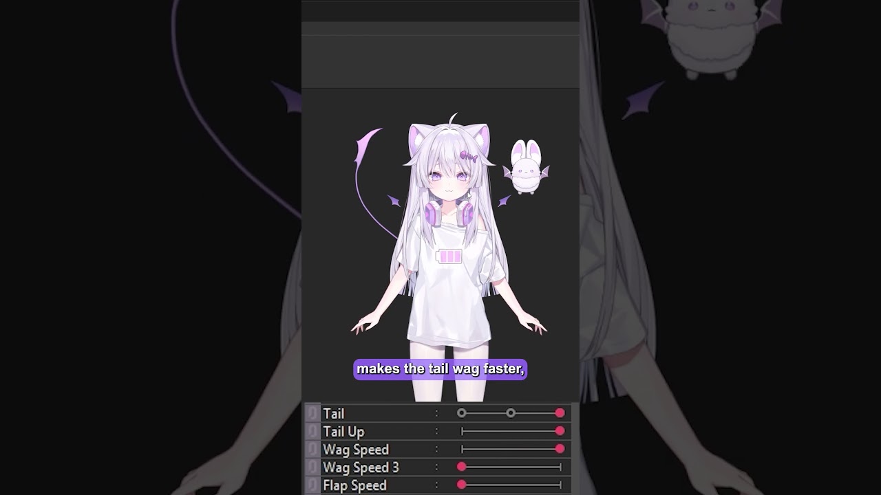 Reactive Tail 🐈 Vtuber breakdown @KITHERA