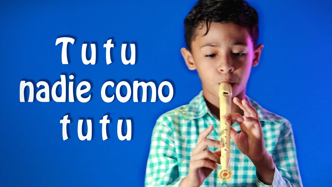 Tutu 🎵 en flauta - Juan kids music