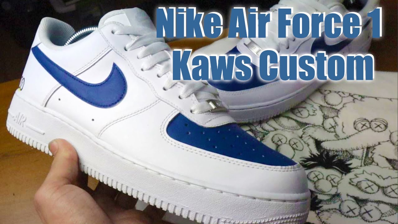 Air Force 1 Custom Kaws inspired | Let's put Kaws on a pair of sneakers! #ESC