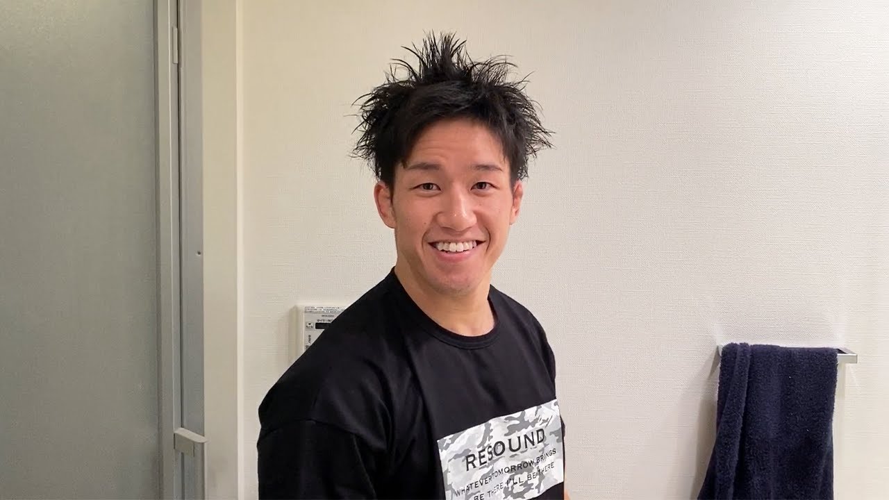 朝倉海のヘアスタイリング方法