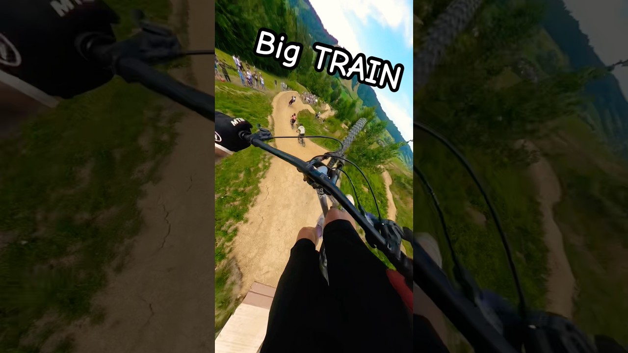 Big BIKEPARK TRAIN #mzb #freeride #downhill #bikelife #bikepark #viral #viralshort #foryou #f&uuml;rdich