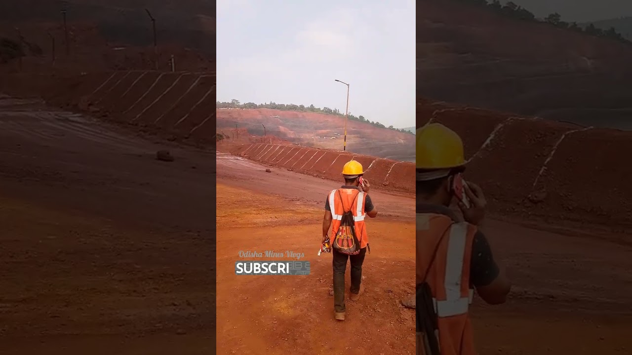 Sanindpur Iron Ore Mines !! Rungta Iron & Buxt. Mines !! #odishaminesvlogs #mines #shorts #viral !!🏞
