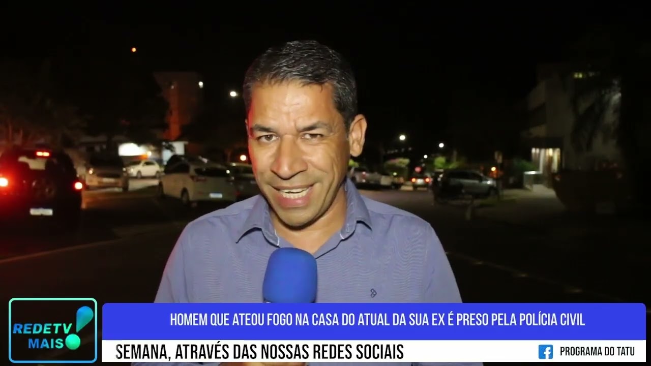 Homem que ateou fogo na casa do atual da sua ex é preso pela polícia civil em Umuarama