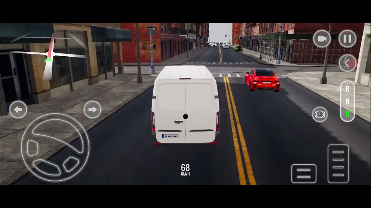 Cargo van simulador 