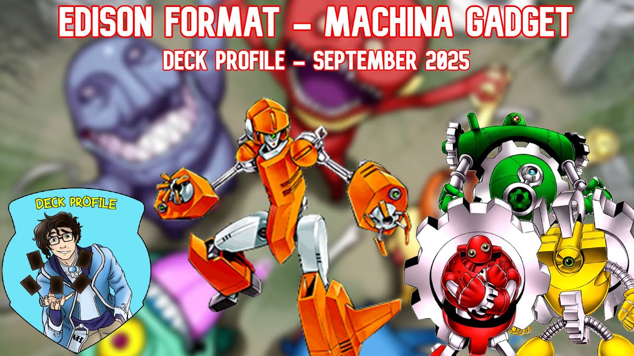 Edison Format || Machina GADGET 🚦  ||  Deck Profile Time Wizard Yu-Gi-Oh!