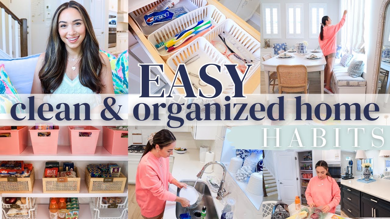 2023 CLEAN + ORGANIZED HOME HACKS! Organization Ideas + Cleaning Motivation! | Alexandra Beuter