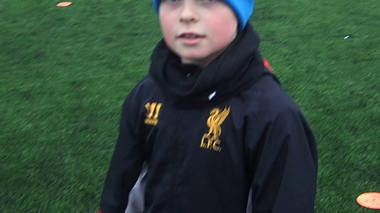 Markus tar brassespark med vintersko