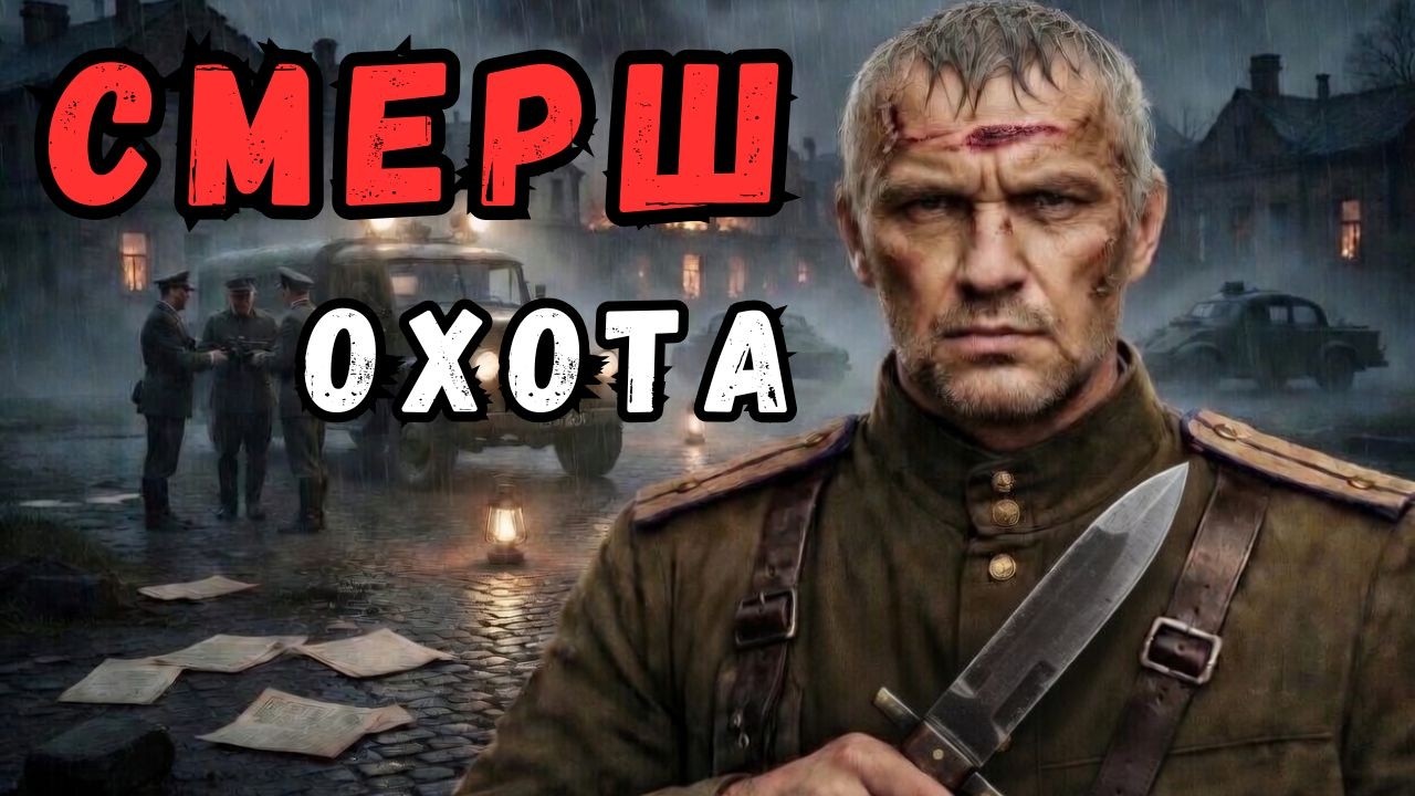 📖 Аудиокнига полностью : СМЕРШ - Юркина Охота / Военные Истории / Реальные События👍