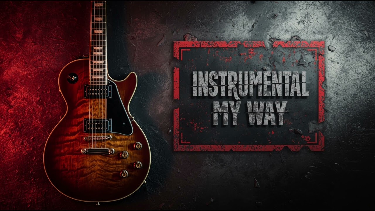 My Way Instrumental - Epic AI Cover Guitar Solo for Motivation & Power