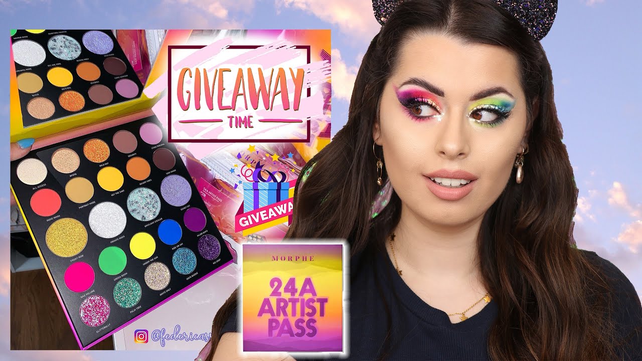 VI REGALO LA NUOVA MORPHE 24 A ARTIST PASS 🎁 GIVEAWAY MAKEUP ITA 😍