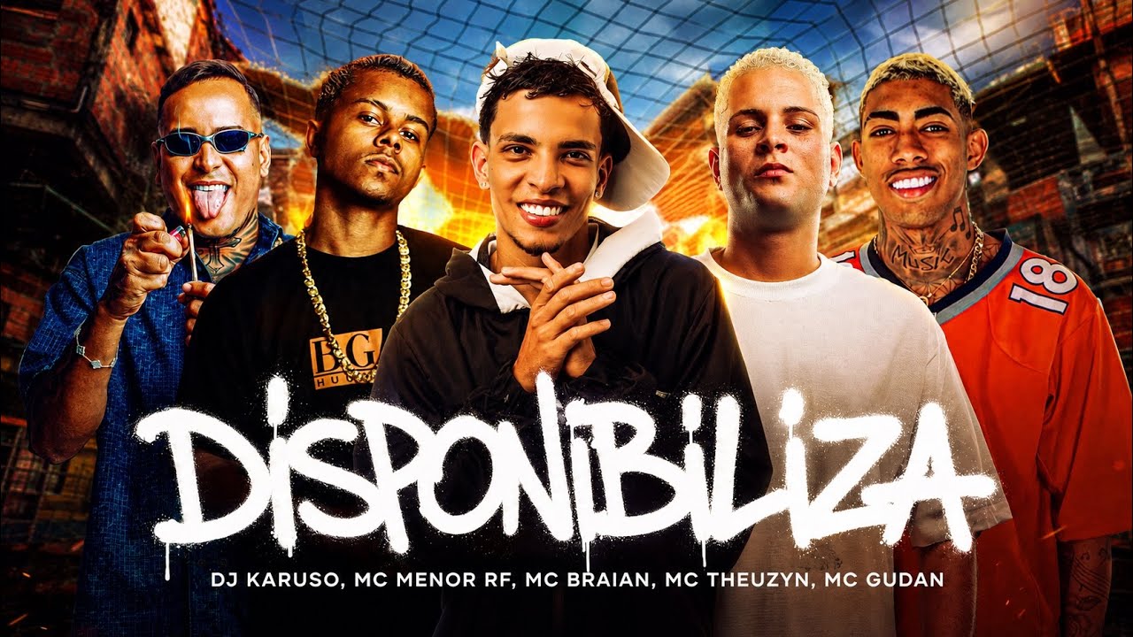 DISPONIBILIZA - FAVELADO N&Atilde;O RAMELA - DJ Karuso, MC Menor RF, MC Braian, MC Theuzyn e MC Gudan
